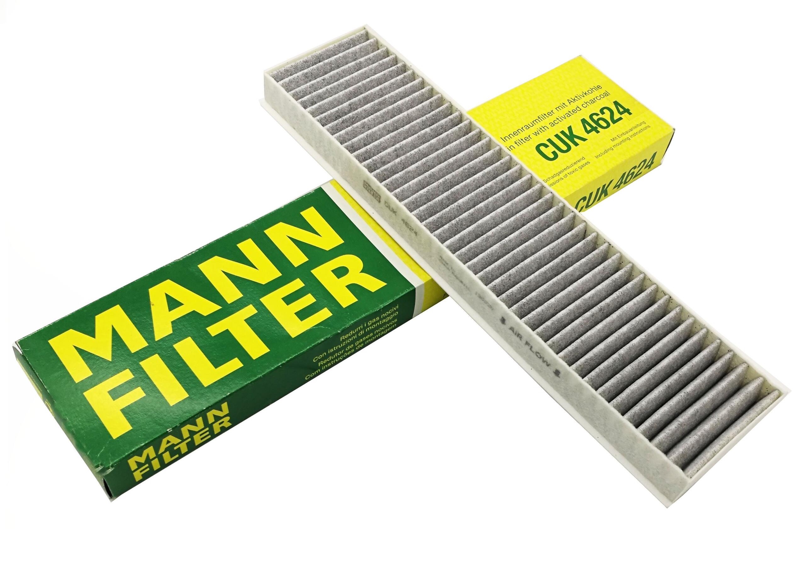 Mini Cabin Air Filter (Activated Charcoal) 64319257505 - MANN-FILTER CUK4624